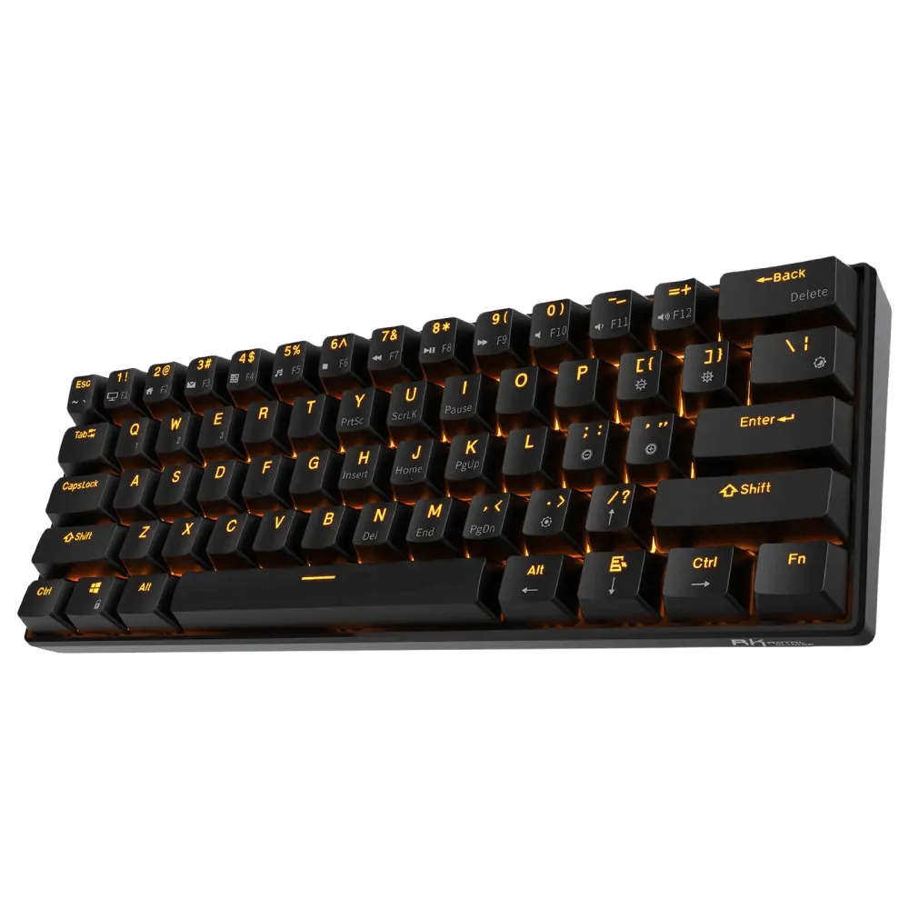 ROYAL KLUDGE RK61 Red Switch Black US