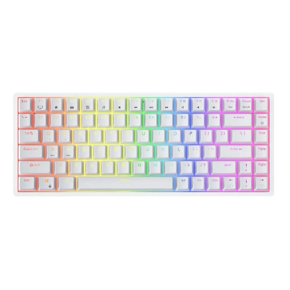 ROYAL KLUDGE RK84 Red Switch White US