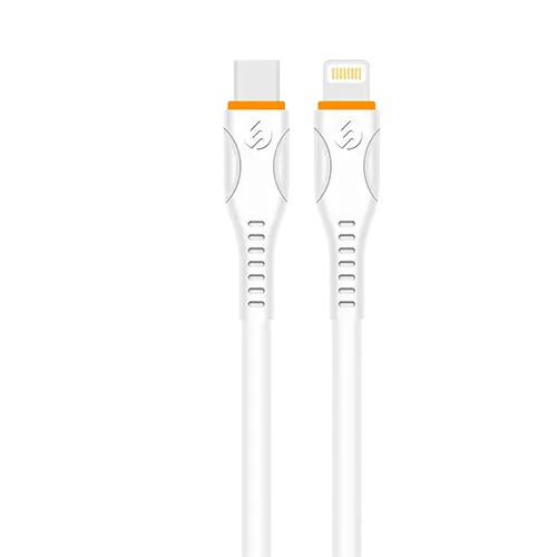 S-LINK USB-C na Lightning kabl, 1m (Bela)  SW-C115