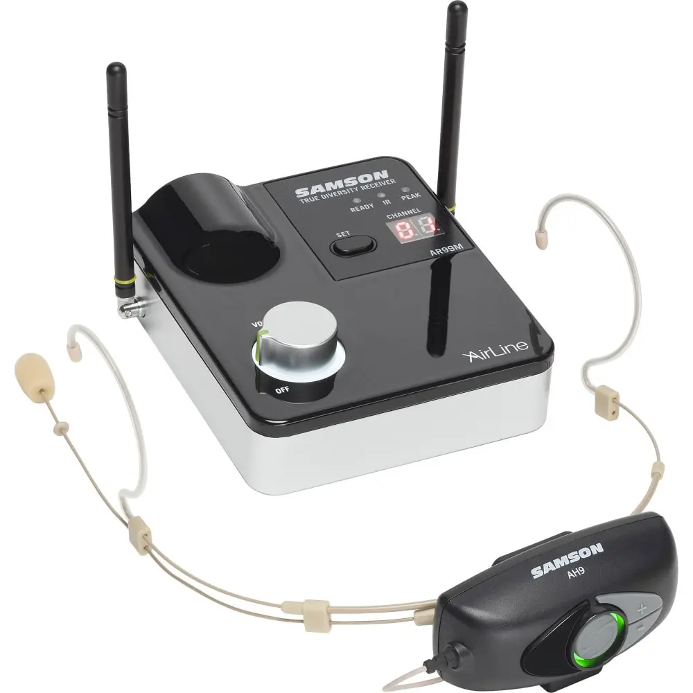 SAMSON AirLine 99m AH9 Fitness headset wireless mikrofon