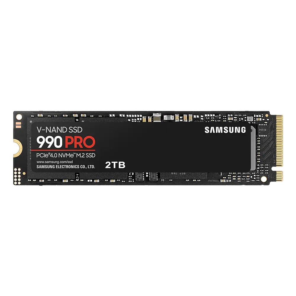 SAMSUNG 990 PRO 2TB PCIe NVMe M.2 MZ-V9P2T0BW - SSD