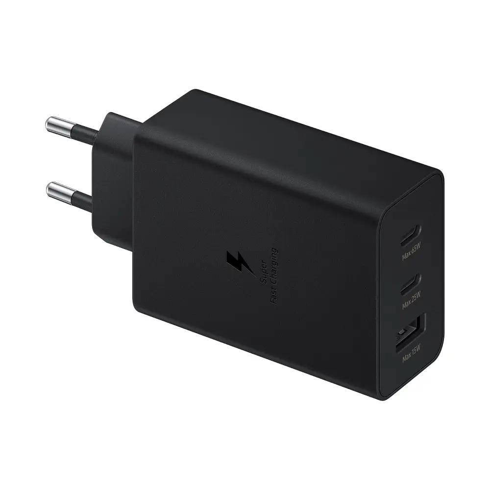 SAMSUNG Adapter za struju Trio 65W Black