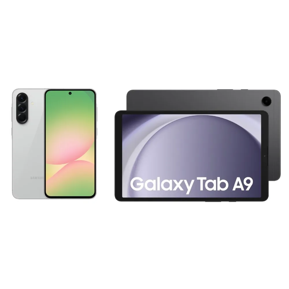 SAMSUNG Galaxy A56 8/128GB Awesome Lightgrey + SAMSUNG Galaxy Tab A9 4/64GB WiFi Graphite Bundle