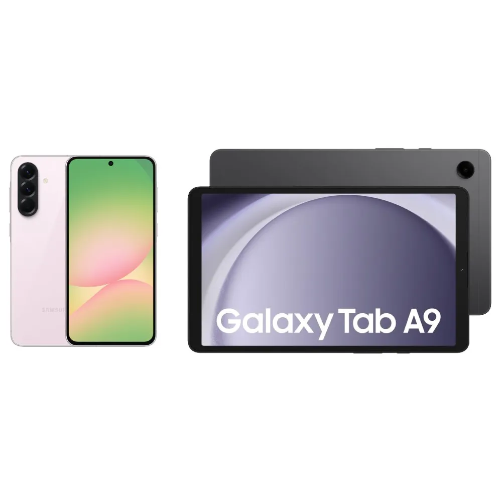 SAMSUNG Galaxy A56 8/128GB Awesome Pink + SAMSUNG Galaxy Tab A9 4/64GB WiFi Graphite Bundle