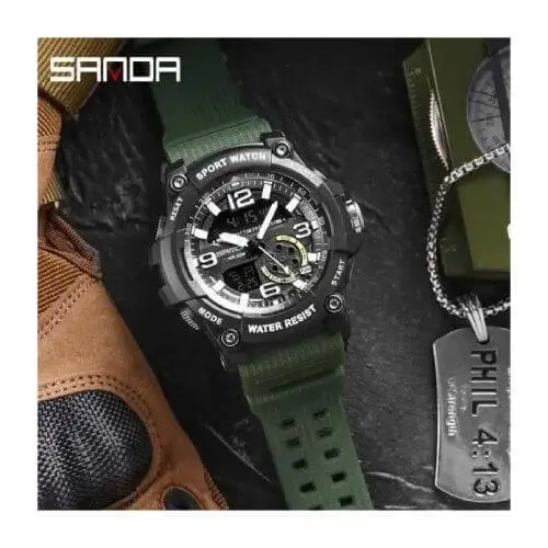 SANDA 3036 Green Sat