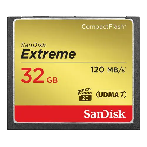 SANDISK Extreme CompactFlash 32GB 800x - SDCFXSB-032G-G46 Memorijska kartica