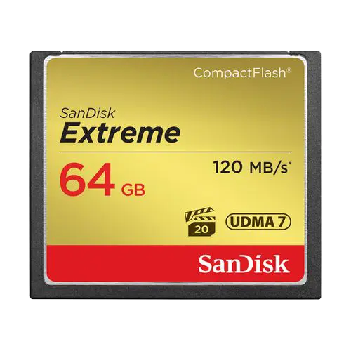 SANDISK Extreme CompactFlash 64GB 800x - SDCFXSB-064G-G46 Memorijska kartica