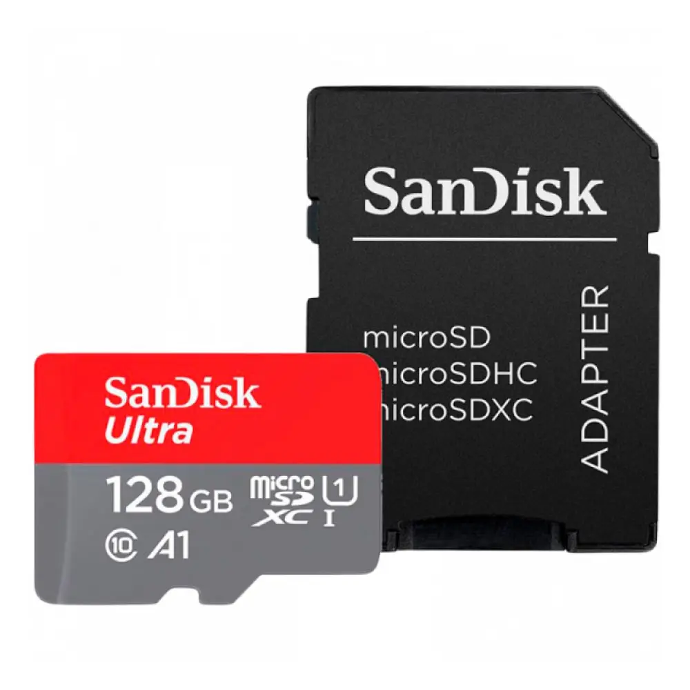 SANDISK Micro SDXC Ultra with SD Adapter 128GB Memorijska kartica