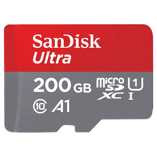 SANDISK Ultra microSDXC 200GB UHS-I U1 A1 + adapter - SDSQUAR-200G-GN6MA Memorijska kartica