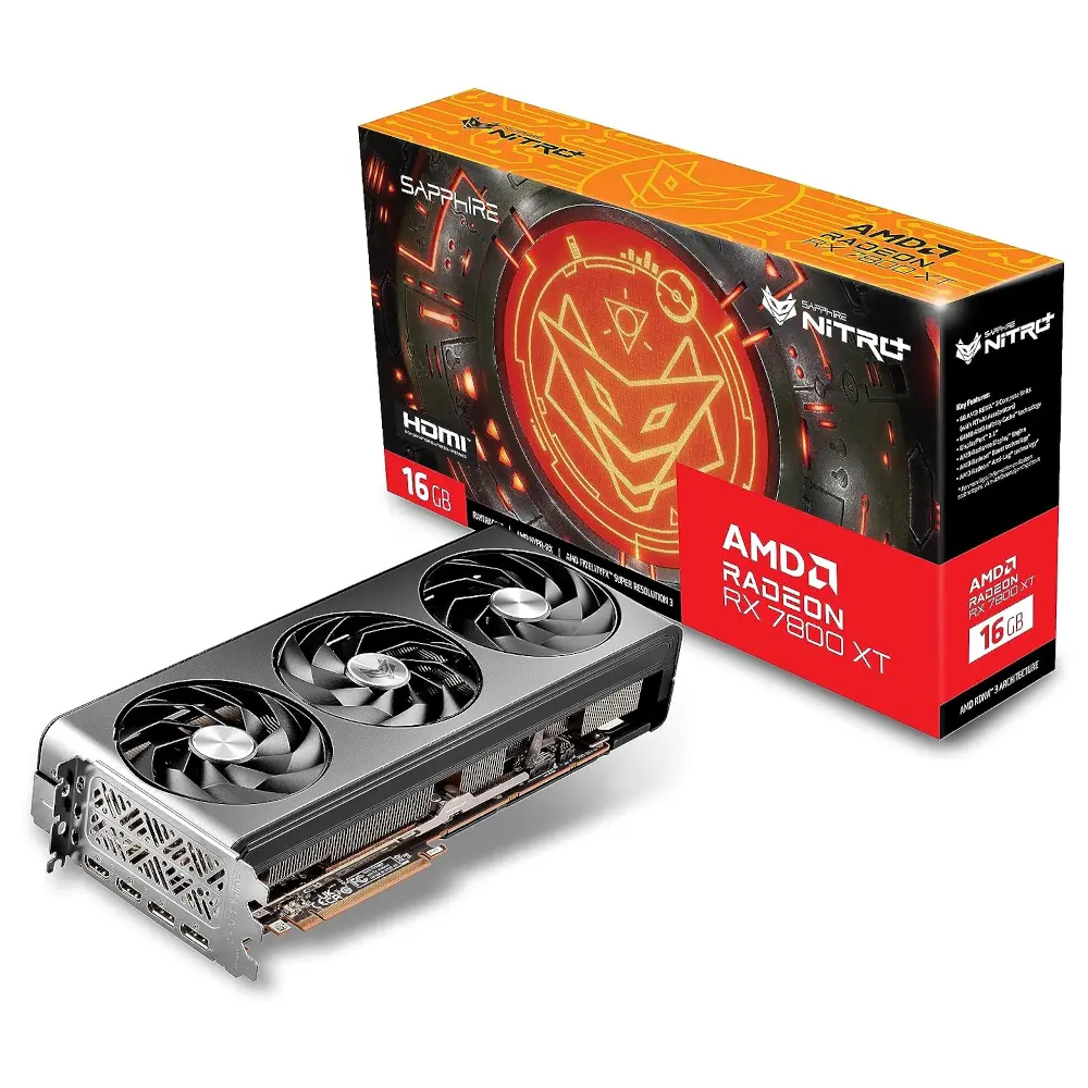 SAPPHIRE NITRO+ Radeon RX 7800 XT 16GB GDDR6 256bit 11330-01-20G Grafička karta