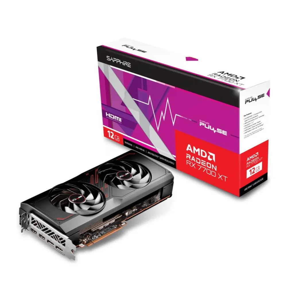 SAPPHIRE Pulse Radeon RX 7700 XT 12GB GGDR6 192-bit 11335-04-20G Grafička karta