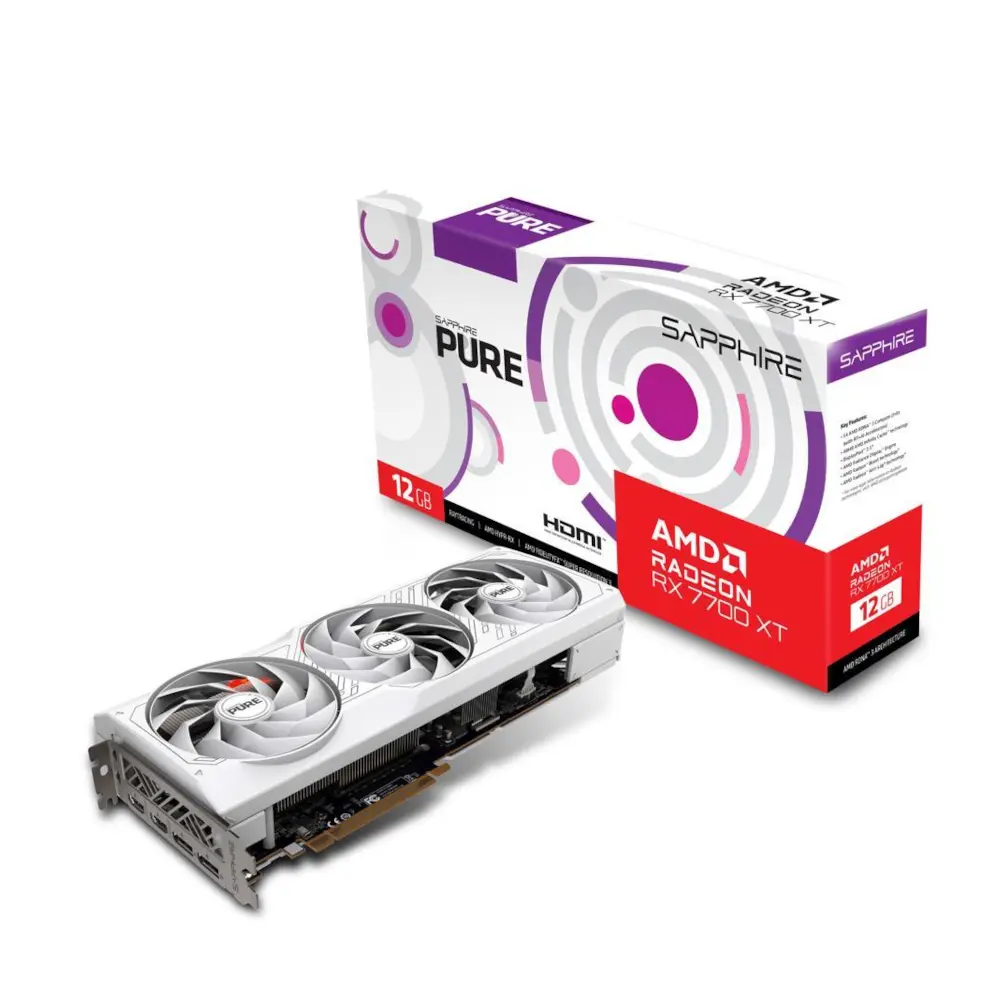 SAPPHIRE Pure Radeon RX 7700XT 12GB GDDR6 192bit 11335-03-20G Grafička karta