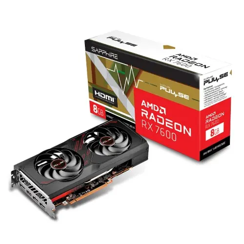 SAPPHIRE RX 7600 Pulse 8GB 11324-01-20G Grafička karta