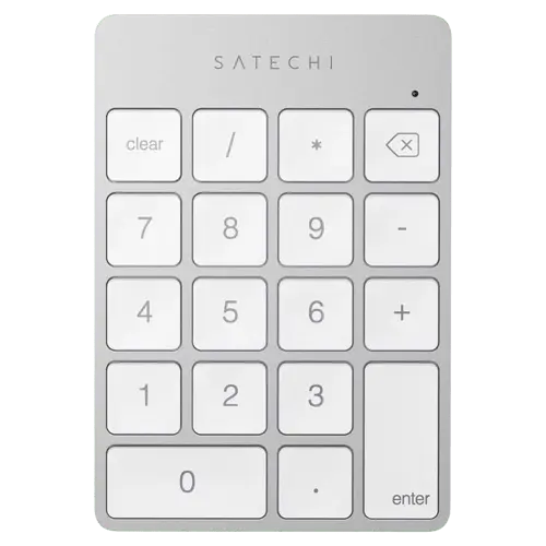 SATECHI Bežična numerička tastatura Aluminium Slim Bluetooth (Srebrna) ST-SALKPS