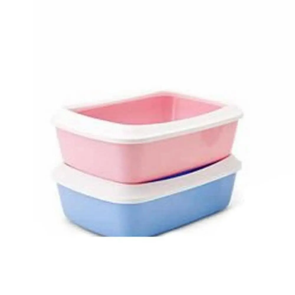 SAVIC Iriz Retro roze 42 cm Toalet za mačke sa ramom