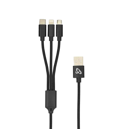 SBOX Kabl 3 u 1, 1m (Crna)