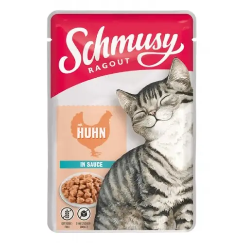 SCHMUSY Ragu Piletina Sosić za mačke 100 g