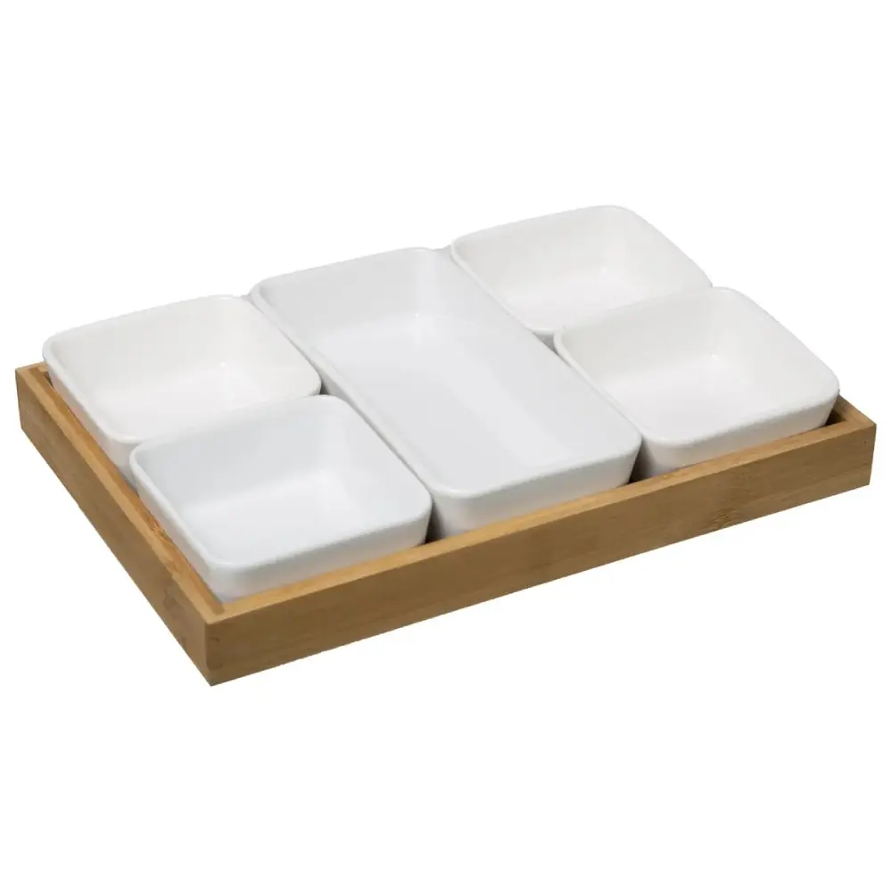 SECRET DE GOURMET Bamboo Aperitif Set od 6 delova