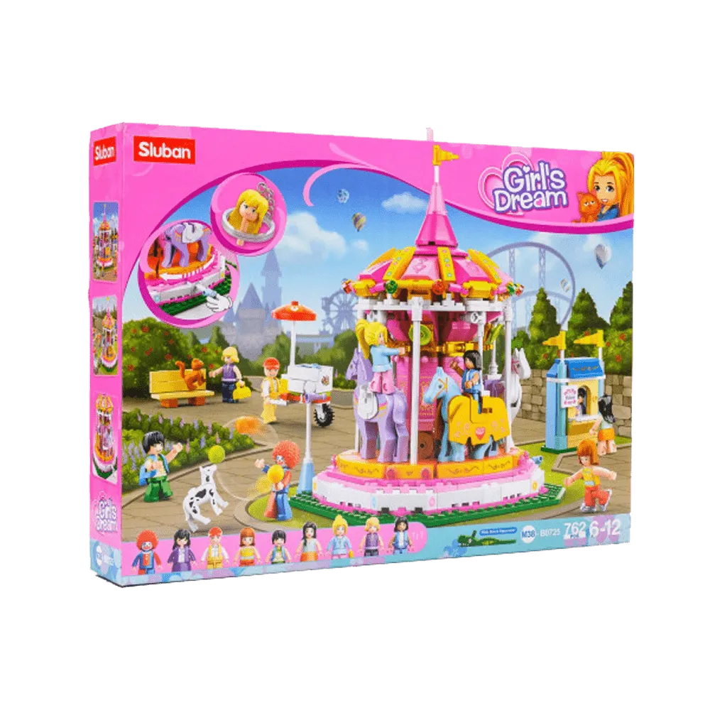 SLUBAN Vrteška 762 kom Kocke