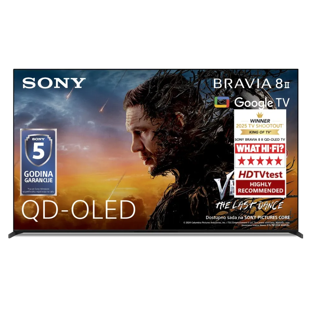 SONY K65XR8M25BP BRAVIA 8 II 4K Ultra HD