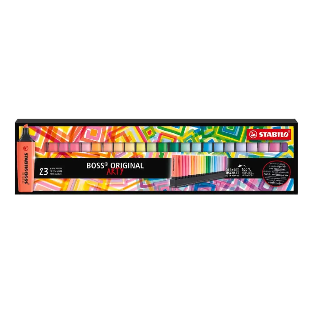 STABILO Boss Arty Marker set 1/23