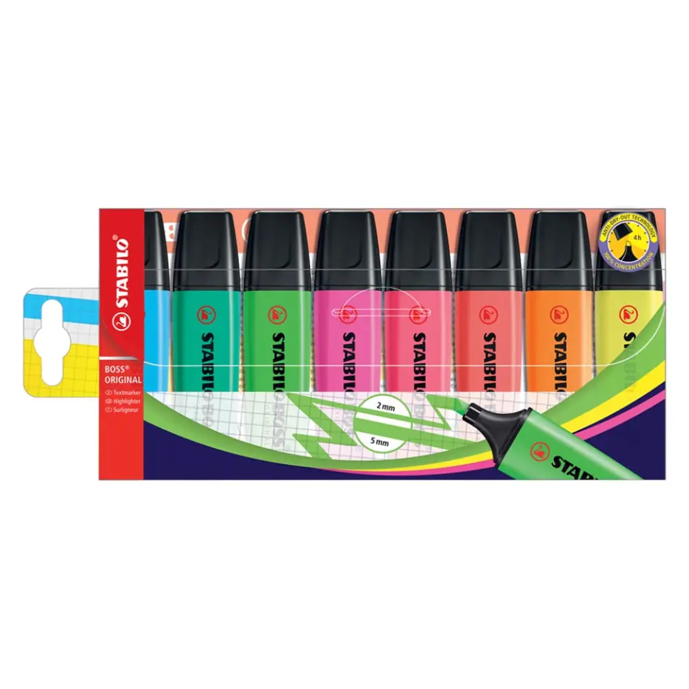 STABILO Boss Signir Marker set 1/8