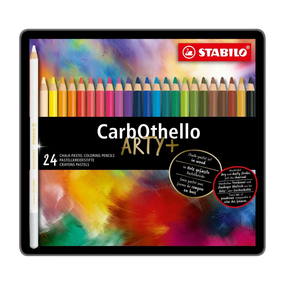 STABILO Carbothello ARTY Pastelne drvene bojice set 1/24