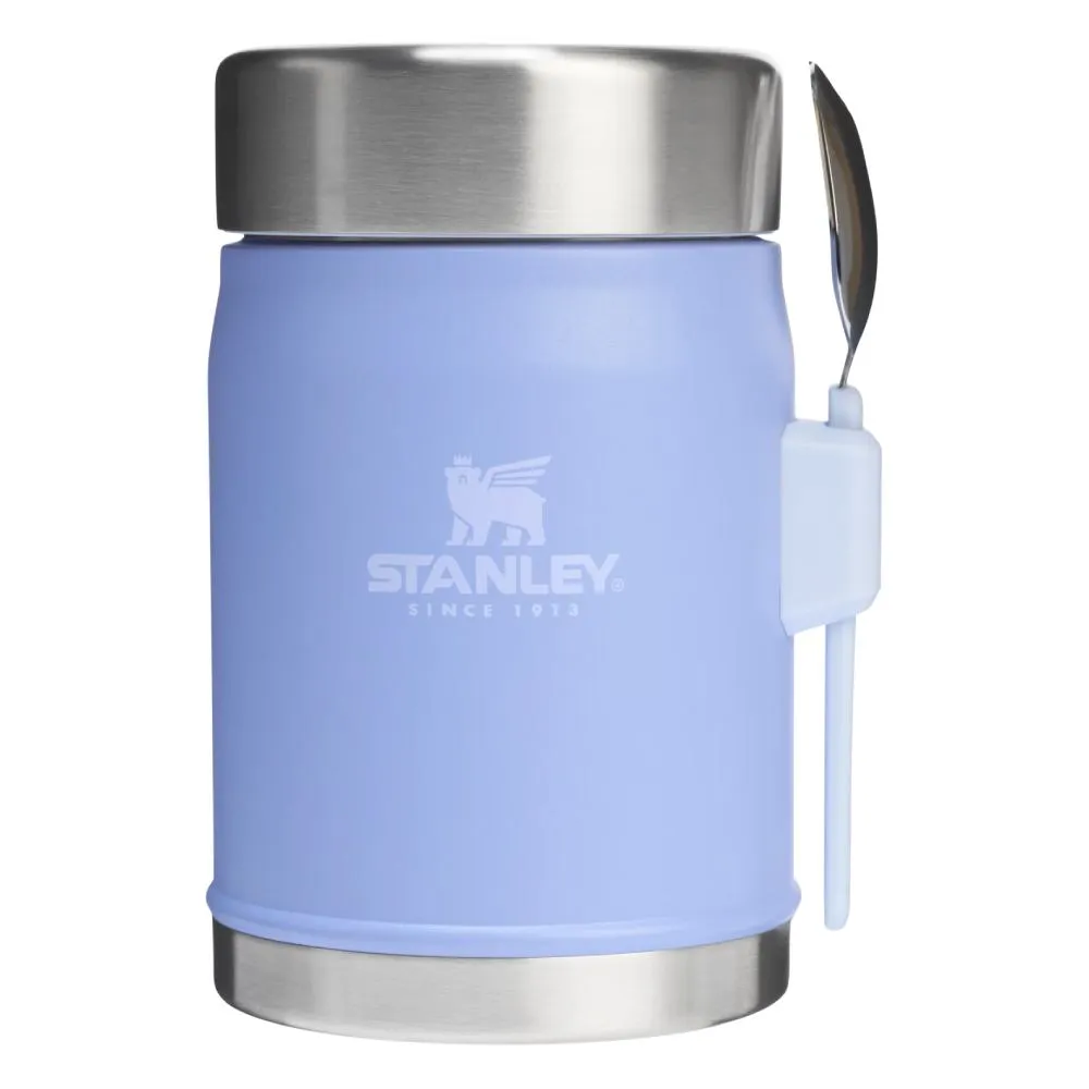 STANLEY Classic Legendary Food Jar + Spork Hydrangea 0.4l