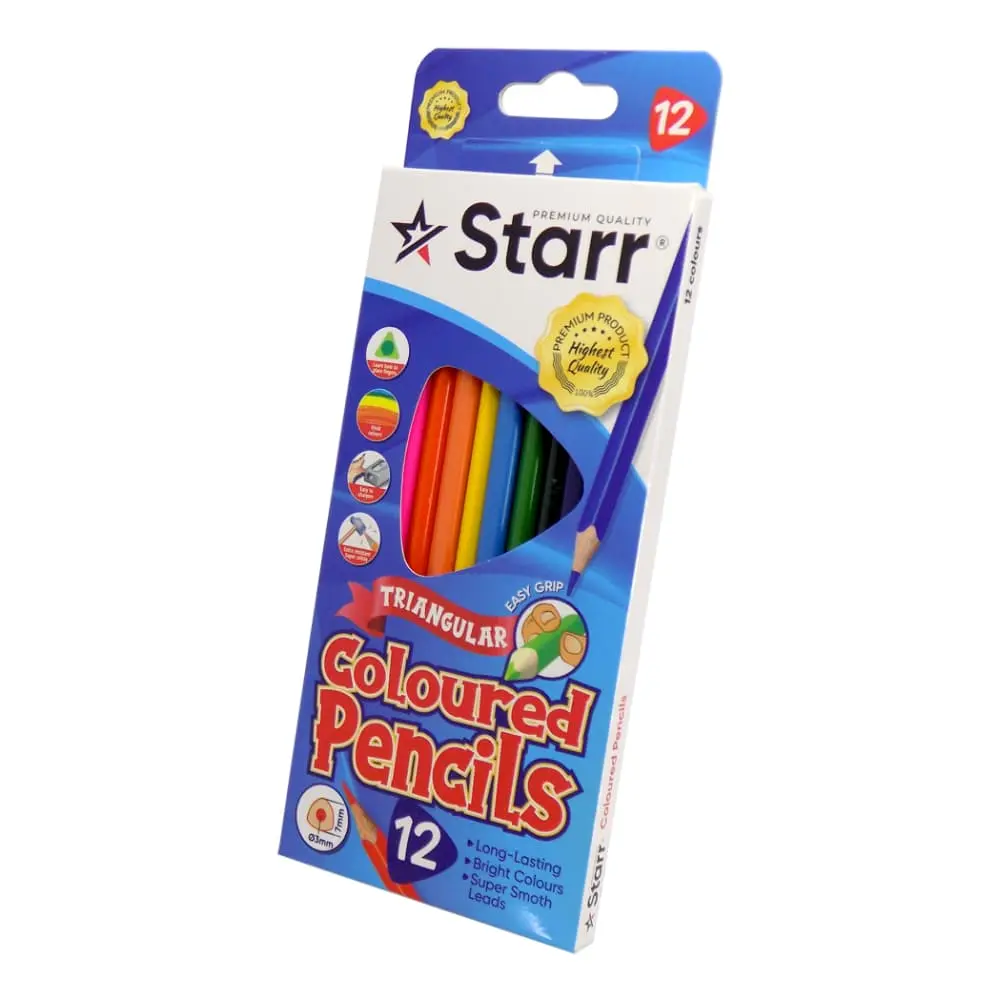 STARR Trouglaste drvene boje 1/12