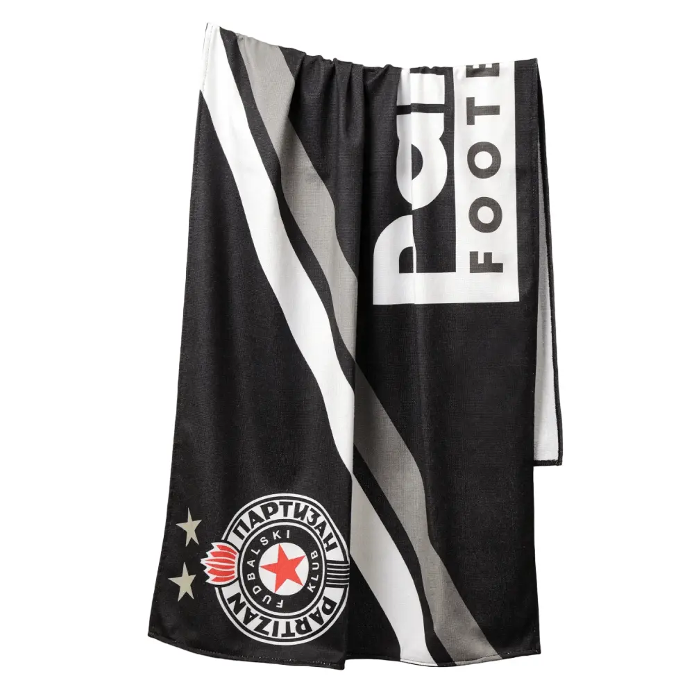 STEFAN 4000152-4 Plažni peškir Partizan FC 70 x 140 cm