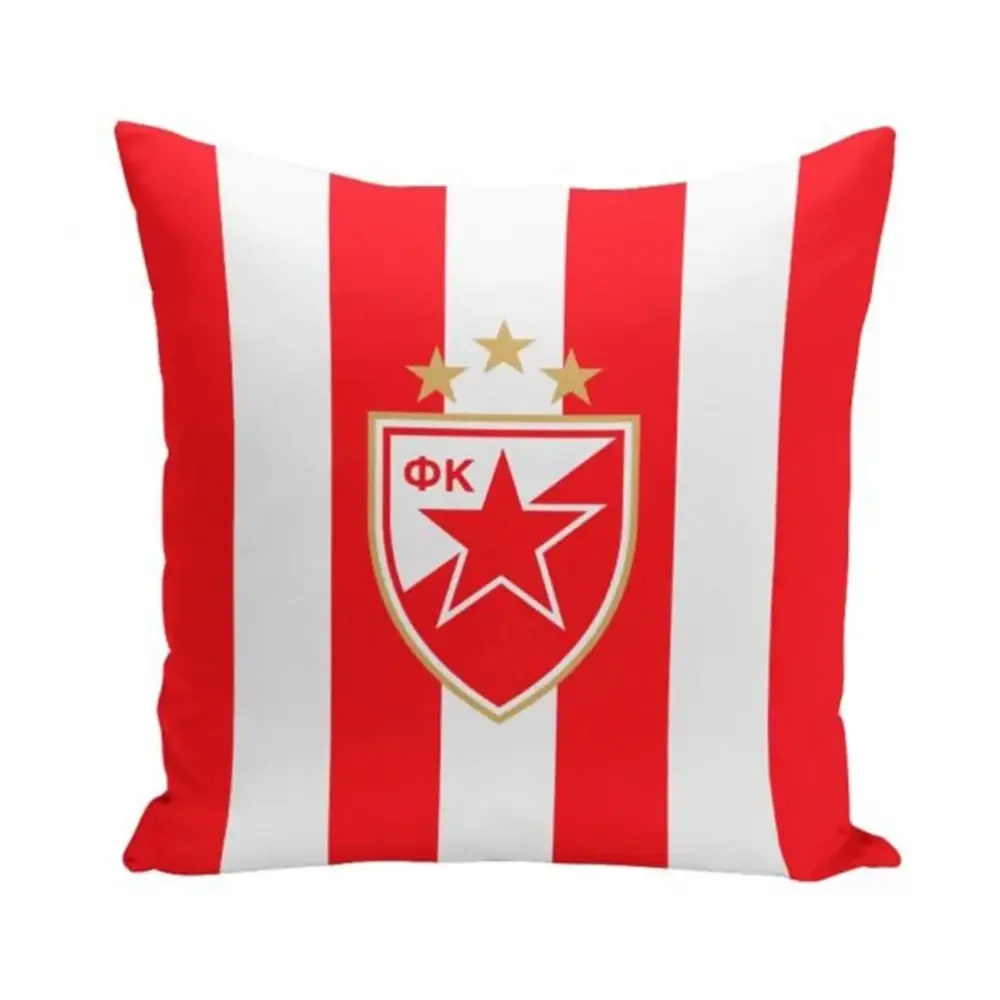 STEFAN 860-crvenigrb Ukrasni jastuk Zvezda Crveni grb 40 x 40 cm