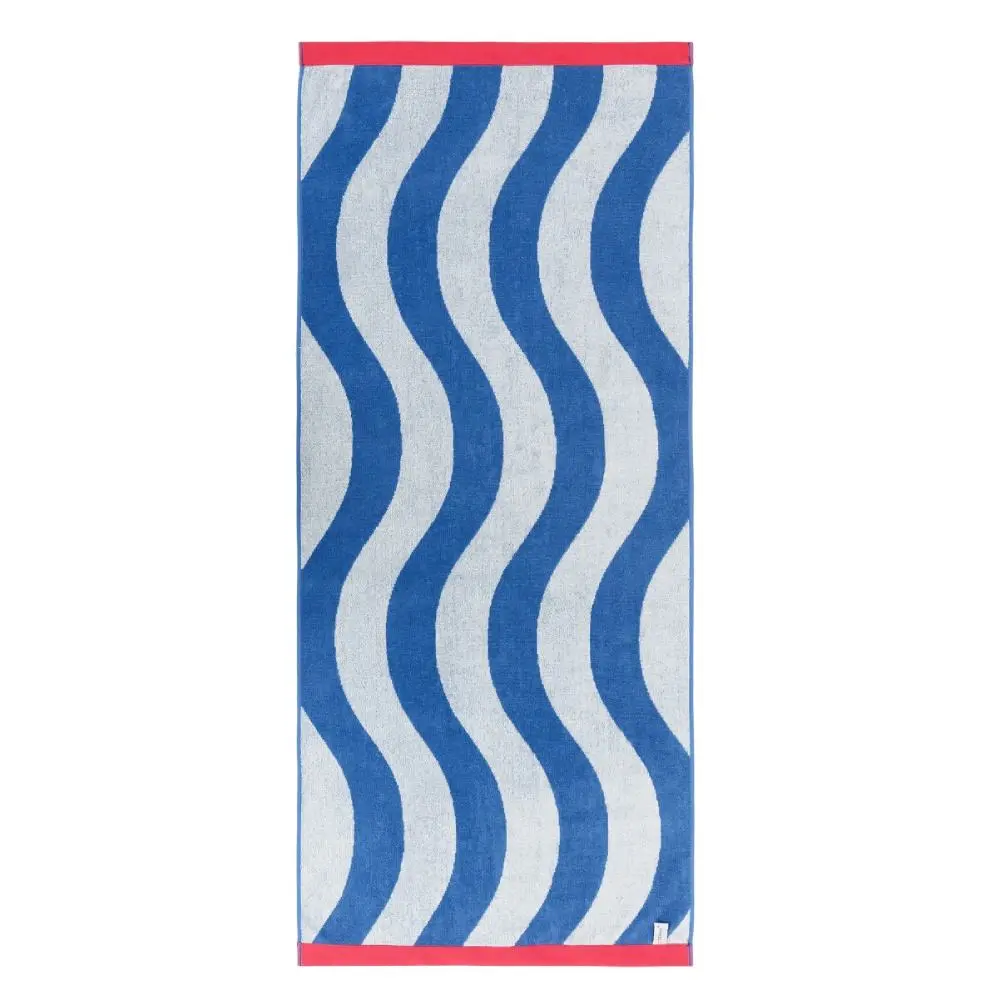 STEFAN Plavi talas 70x170 Plažni peškir