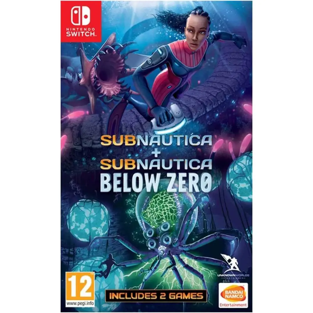 SWITCH Subnautica Below Zero and Subnautica