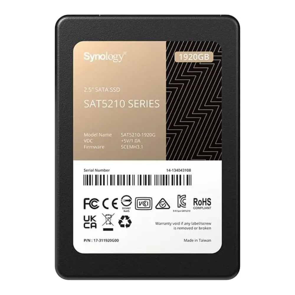 SYNOLOGY SAT5210 1.92TB SATA III 2.5" SAT5210-1920G SSD