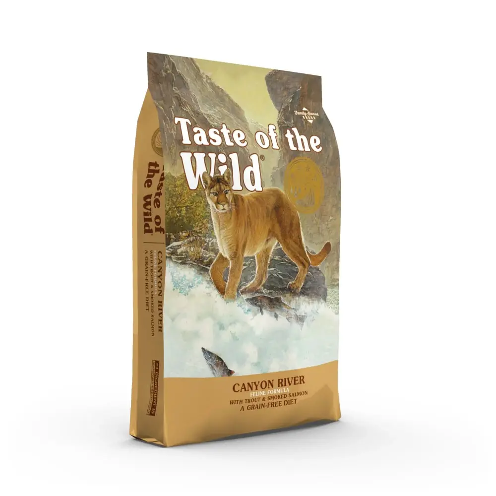 TASTE OF THE WILD Canyon River Feline (pastrmka i dimljeni losos) 2kg Hrana za mačke