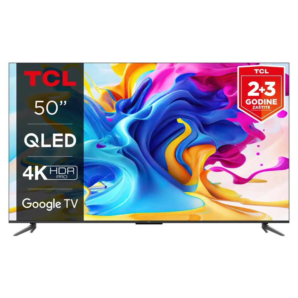 TCL 50C645 4K QLED Televizor