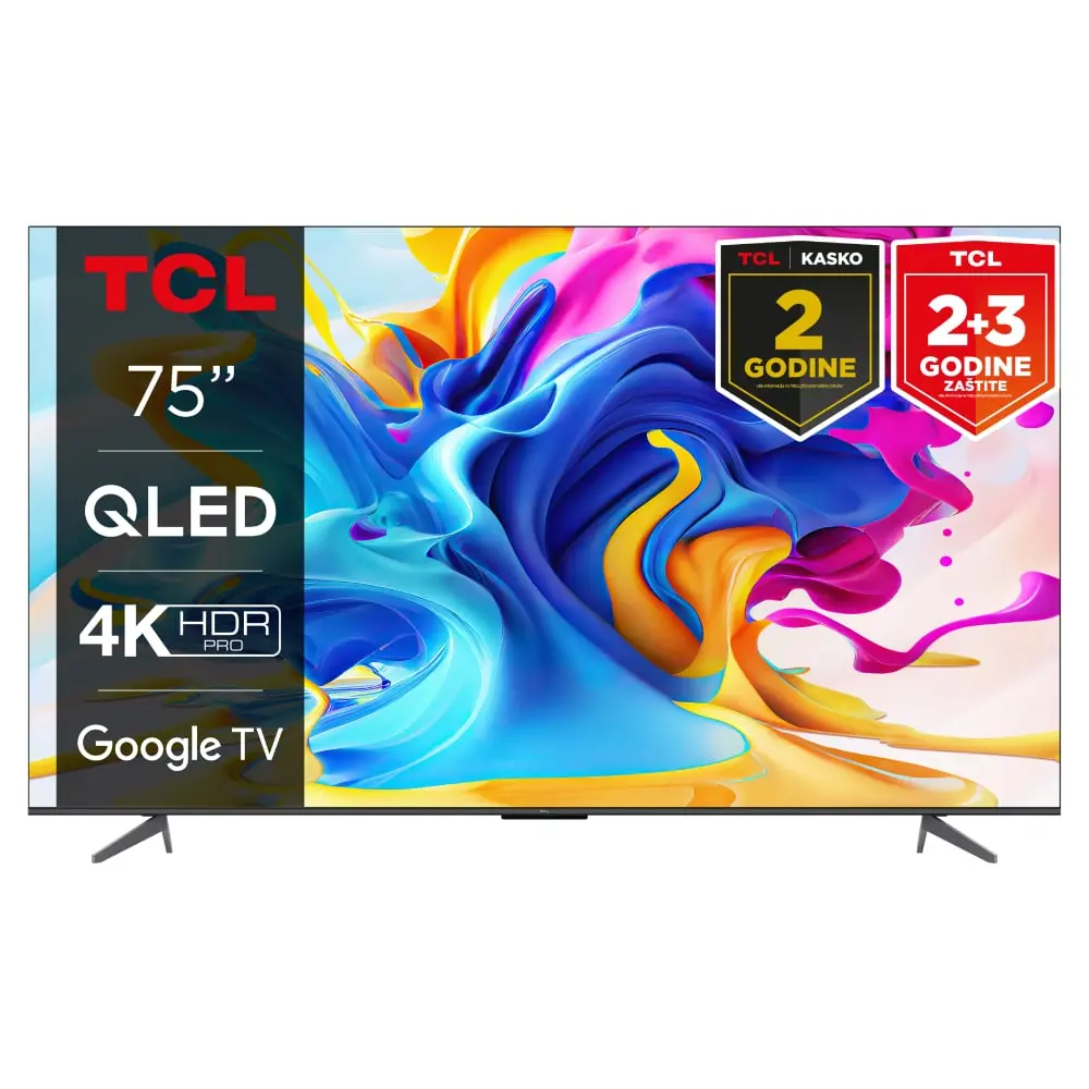TCL 75C645 4K QLED Televizor