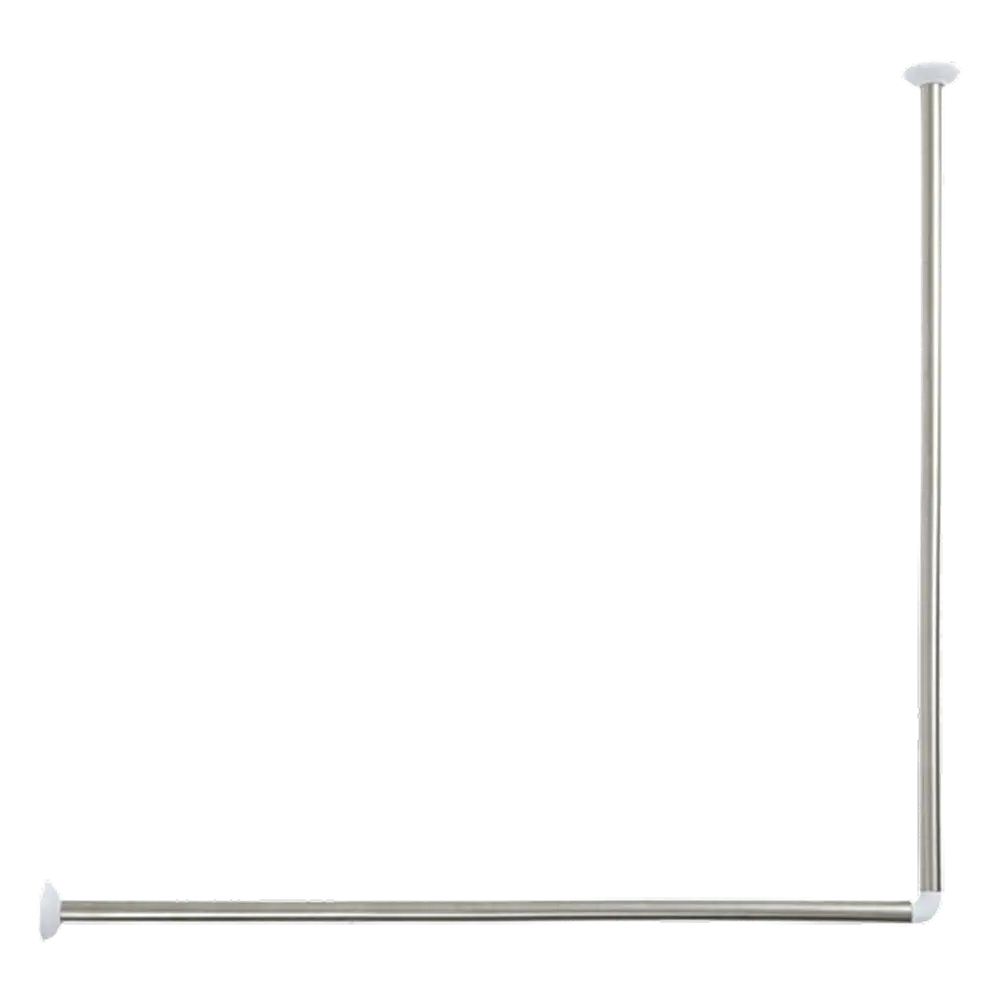 TENDANCE Ugaoni držač zavese za kadu 90x90 cm - 211399