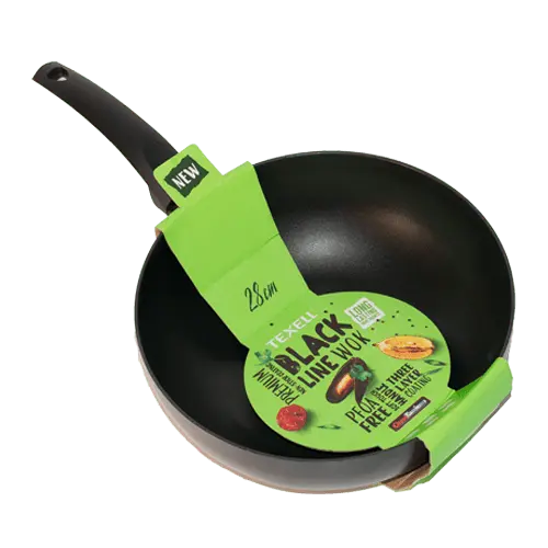TEXELL wok tiganj Black Line TPBL-W28 (Crni)