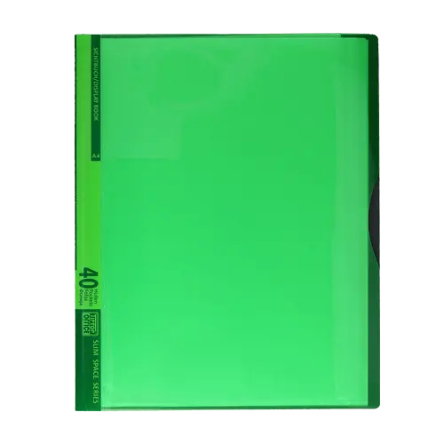 TIP TOP OFFICE Fascikla PP sa 40 U-folija TTO 406410 (Zelena)
