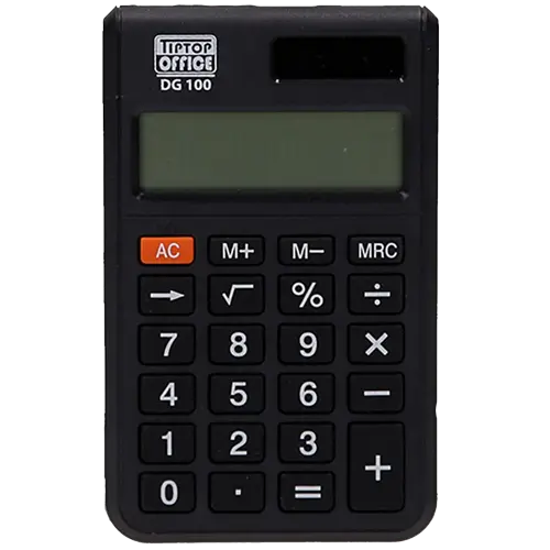 TIP TOP OFFICE kalkulator DG-100 - TTO 402655 (Crni)