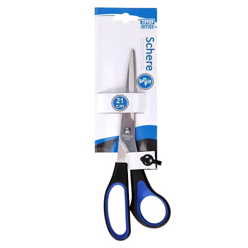 TIP TOP OFFICE makaze Soft Grip TTO 404806 (Crni/Plavi)