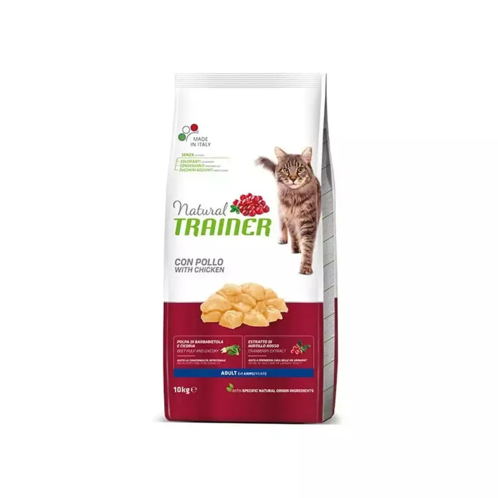 TRAINER NATURAL Cat piletina za odrasle mačke 10kg
