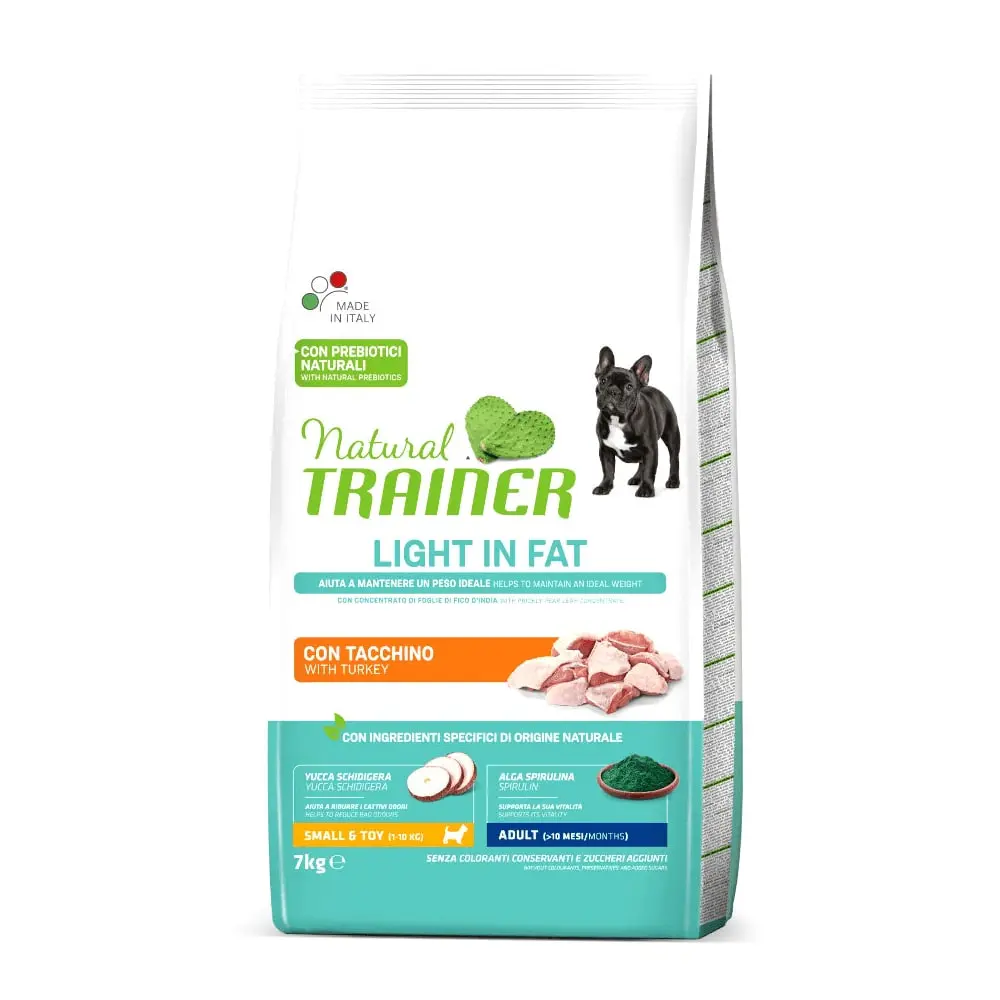TRAINER NATURAL Light In Fat (piletina i ćuretina) 7kg Hrana za pse