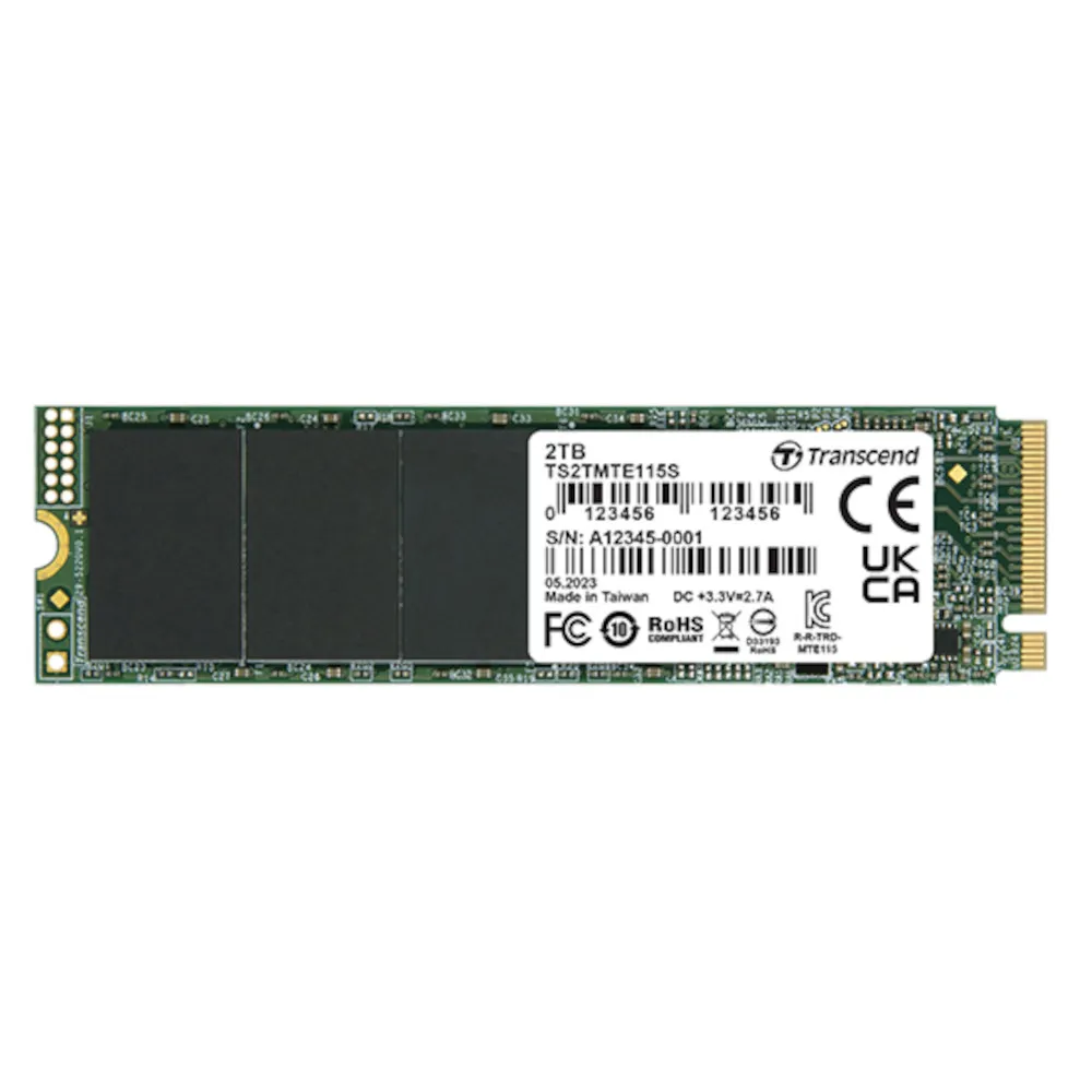 TRANSCEND 115S Series 1TB PCIe M.2 TS1TMTE115S SSD