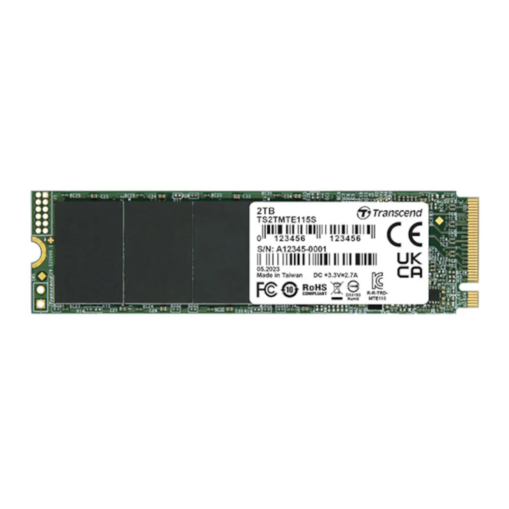 TRANSCEND 115S Series 2TB PCIe M.2 TS2TMTE115S SSD