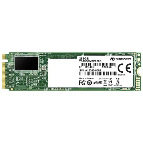TRANSCEND 256GB PCIe SSD 220S - TS256GMTE220S