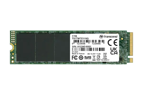 TRANSCEND MTE110Q 500GB PCIe M.2 SSD