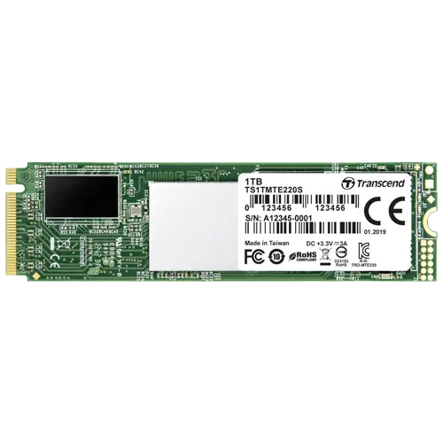 TRANSCEND PCIe SSD 1TB 220S - TS1TMTE220S