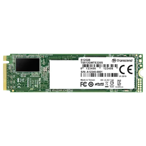 TRANSCEND PCIe SSD 512GB 220S - TS512GMTE220S